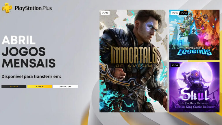 Jogos da PlayStation Plus Essential de Abril são revelados