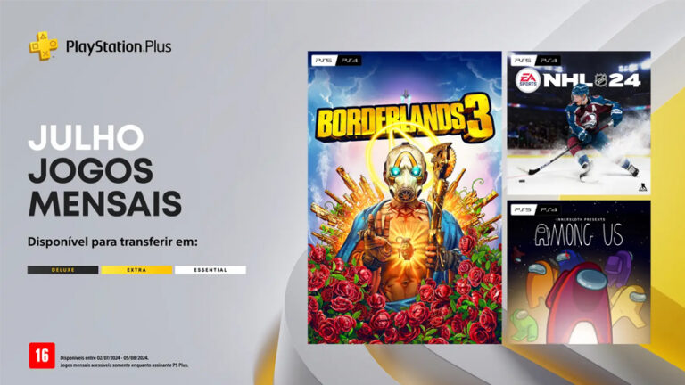 PlayStation Plus – Jogos da Essential de Julho são revelados