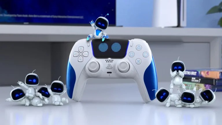 Revelado o DualSense Edição Limitada Astro Bot