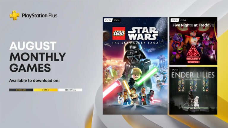 PlayStation Plus – Jogos da Essential de Agosto são revelados