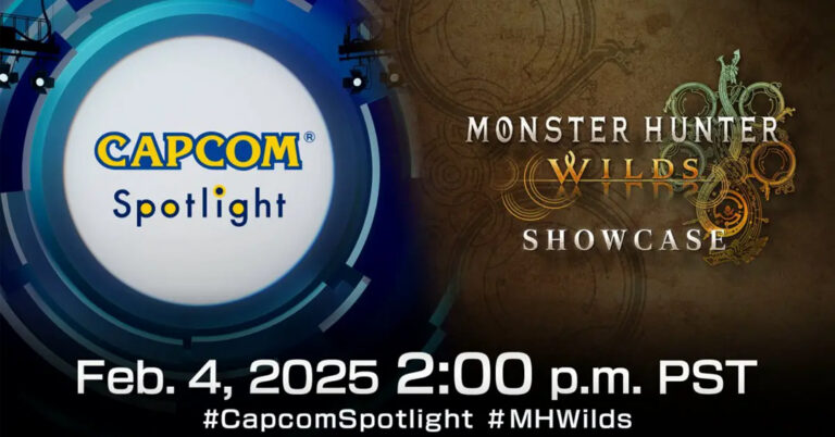 Capcom Spotlight e Monster Hunter Wilds Showcase: Transmissão ao Vivo em 4 de Fevereiro