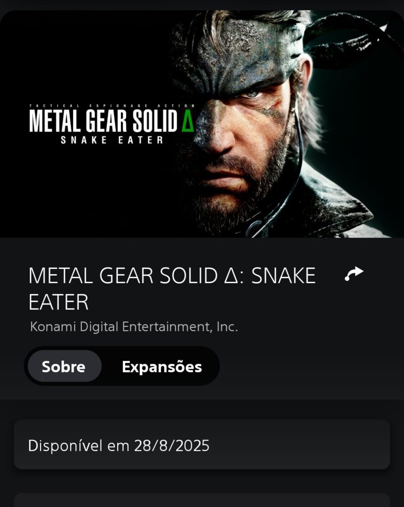 Metal Gear Solid Delta: Snake Eater