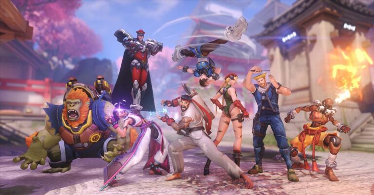 Overwatch 2 e Street Fighter 6 se enfrentam em crossover épico