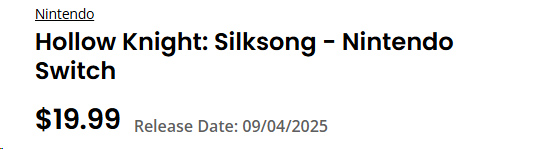 Hollow Knight: Silksong