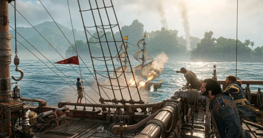 Assassin's Creed Black Flag Resynced Batalha naval