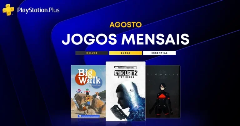 PS Plus Essential revela jogos gratuitos de agosto de 2026