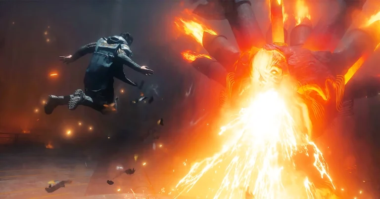 Control Resonant: Gameplay revela batalha intensa contra chefe gigante