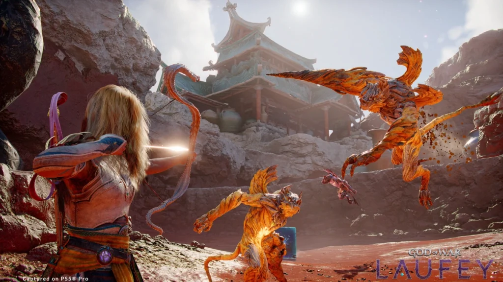 God of War Laufey Arco de Serpente da Faye
