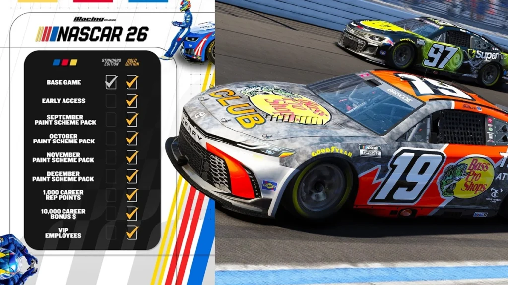 nascar 26 gold edition