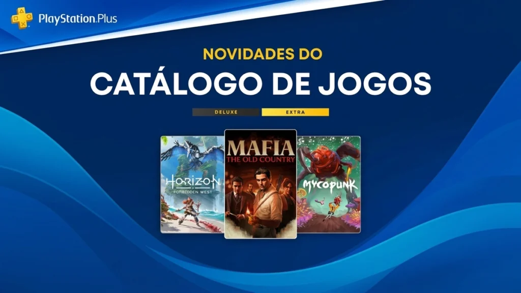 PS Plus Extra e Deluxe Outubro 2026
