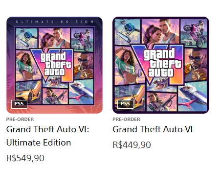 GTA 6 PS STORE